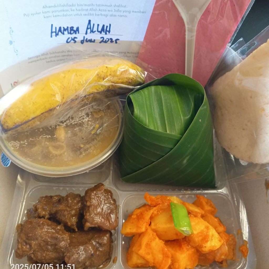 tasyakuran, sedekah, nadzar, dan fidyah bisa juga di ali aqiqah