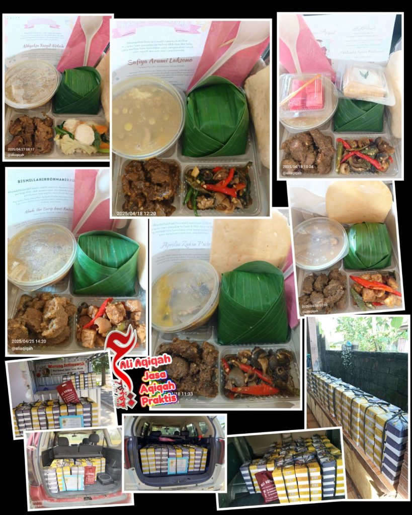 Kolase Laporan Bulanan Ali Aqiqah