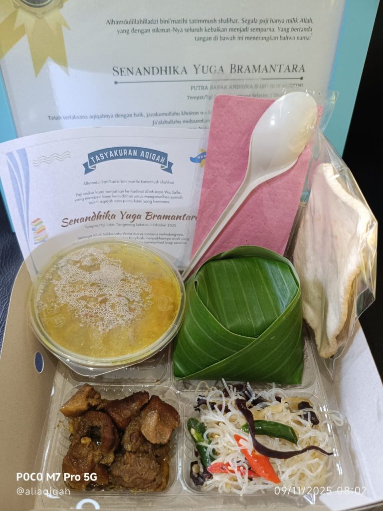 Paket Aqiqah Lengkap Tetapi Sederhana