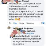 testimoni ali aqiqah