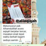 testimoni ali aqiqah