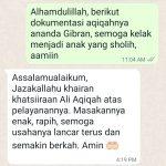 testimoni ali aqiqah