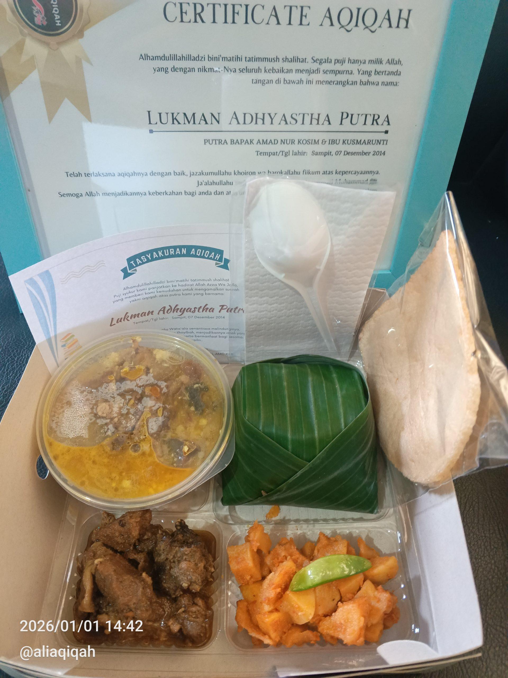 Aqiqah Nyunah Murah Purbalingga